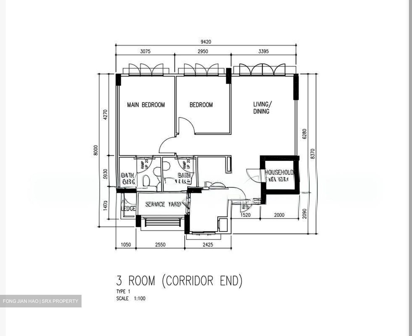 Blk 174B Paya Lebar Lodge (Hougang), HDB 3 Rooms #566158391
